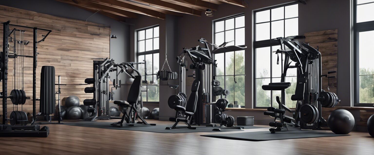 Home gym setup