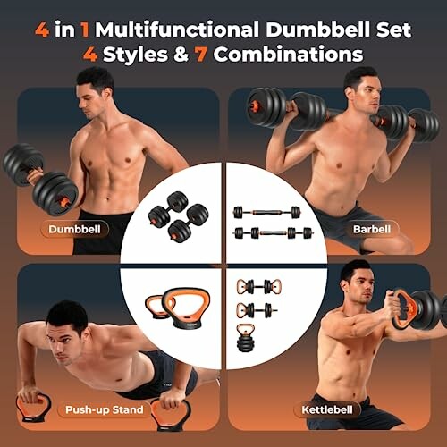FEIERDUN Adjustable Dumbbells