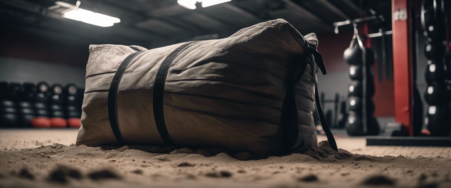DIY sandbag for conditioning